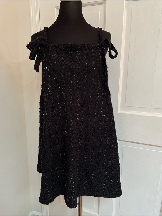ARULA Dresses & Skirts - Brand new 
Arula 
Black Sparkle Tie-Shoulder Women's Dress
